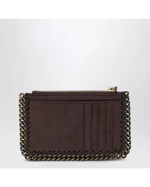 Stella McCartney Brown Falabella Card Holder