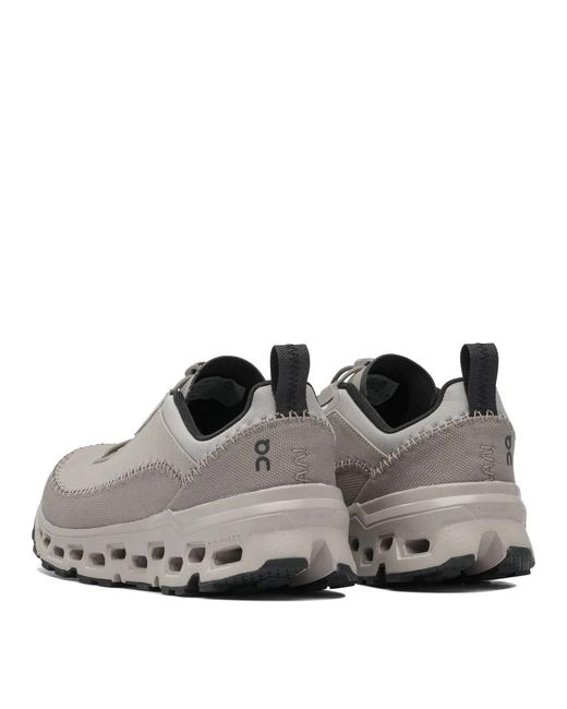 On Shoes Gray Rubber Sneakers for men