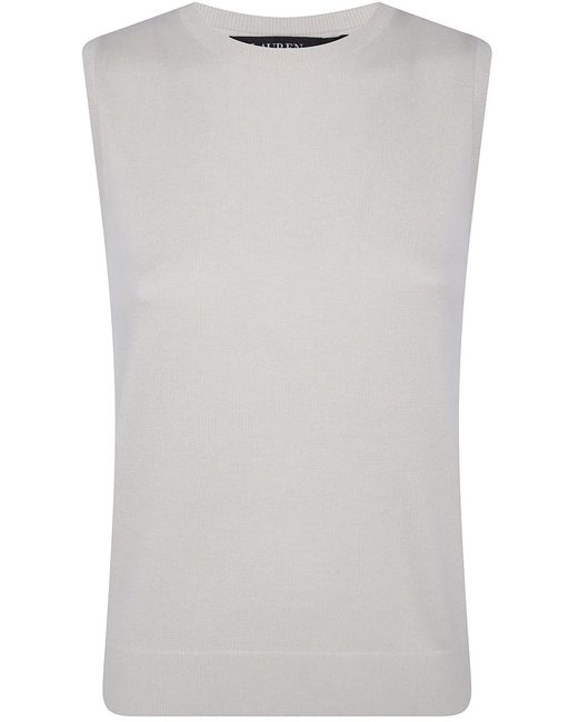 Ralph Lauren Gray Sweater Sleeveless Pullover