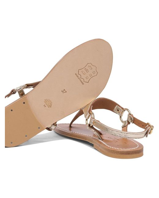 K. Jacques Brown Sandals