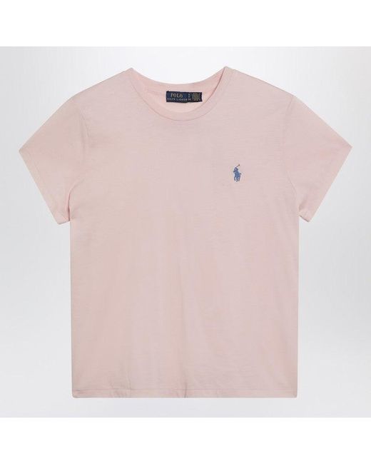 Polo Ralph Lauren Pink Cotton Tshirt
