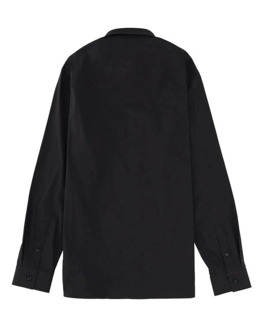 Burberry Black Cotton Shirt for men