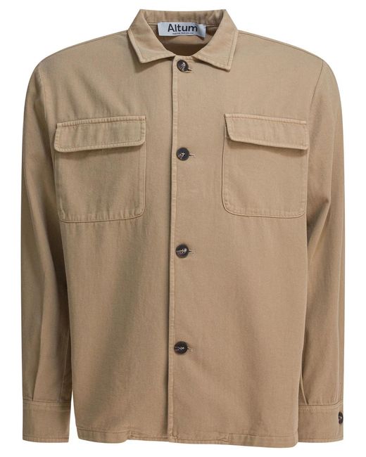 Altum Natural Cotton Jacket for men