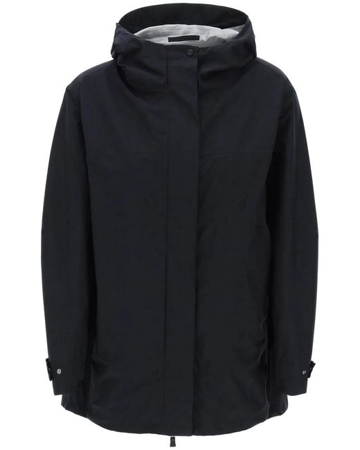 Herno Blue Lightweight Gore-Tex Jacket