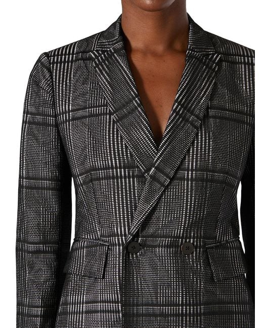 SAPIO Gray N4 Double-Breasted Jacket