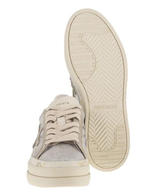 Premiata Gray Pu Ny Sneakers