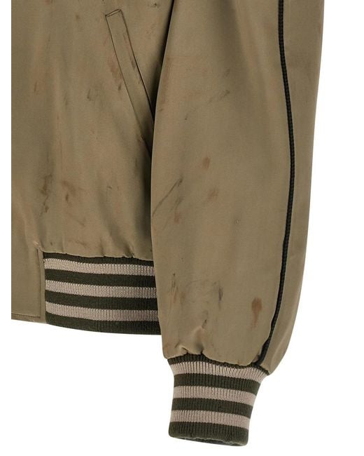 Golden Goose Deluxe Brand Green 'Journey' Bomber Jacket for men