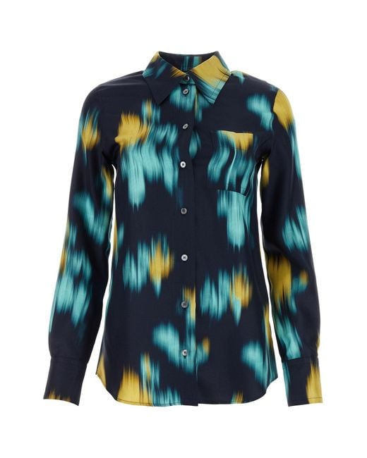 Lanvin Blue Camicia