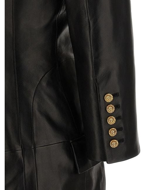 Balmain Black Blazer Dress
