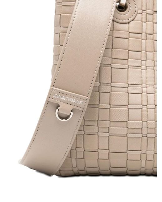 Emporio Armani Natural Shopping Bag