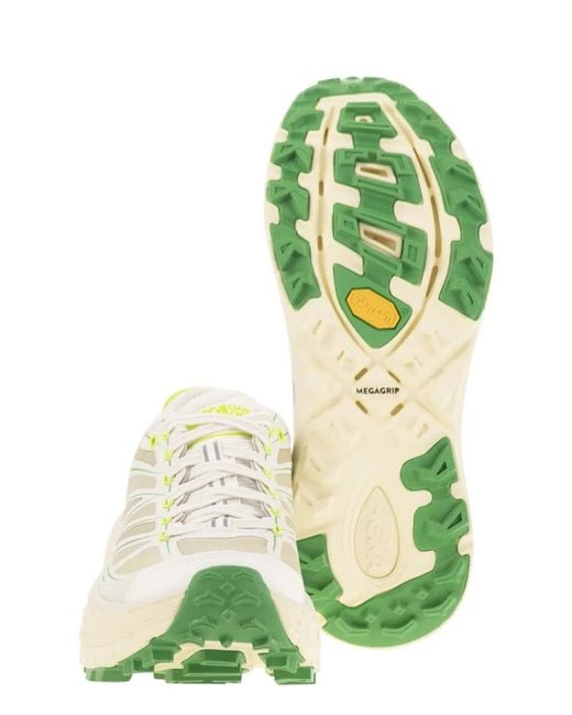 Hoka One One White Mafate Speed 2