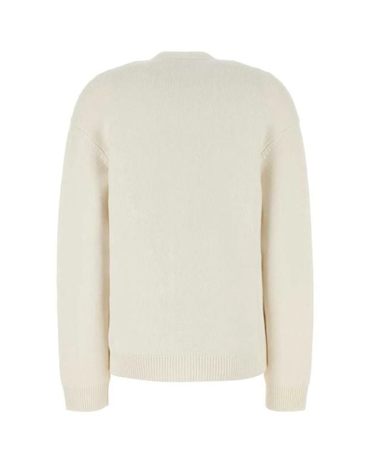Fendi White Cardigan Selleria