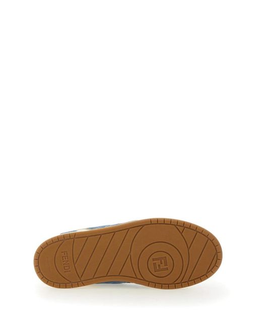 Fendi Blue "Match" Sneaker