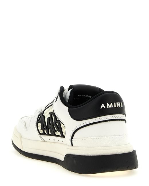 Amiri White 'Classic Low' Sneakers