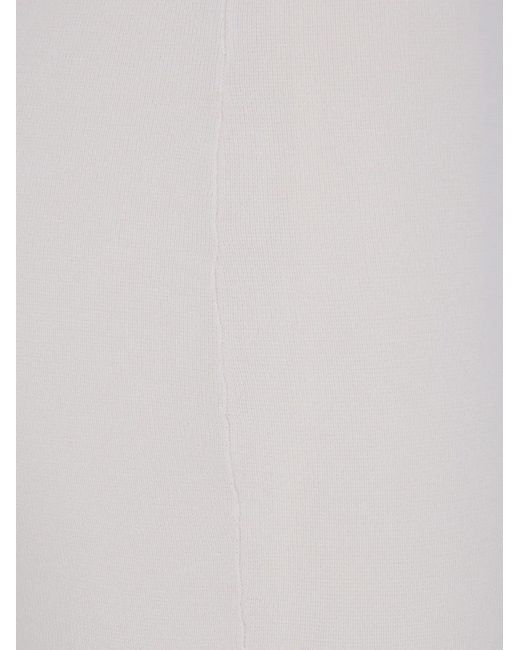 Entire studios White "Knit" Skirt