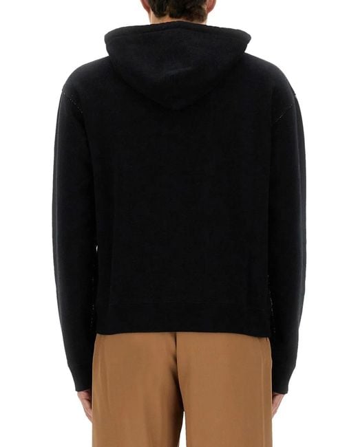 Valentino Black Sweater 1960 Chez for men