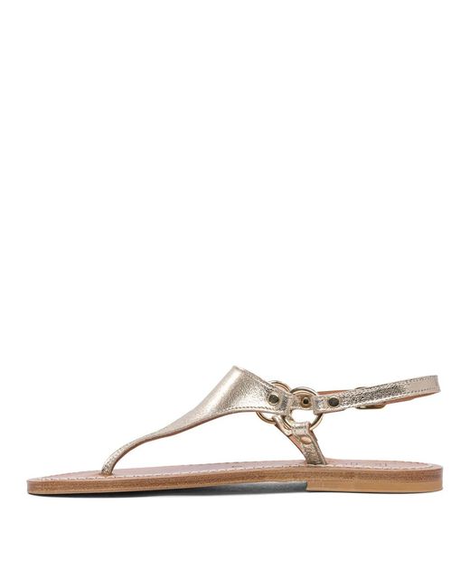 K. Jacques Brown Sandals