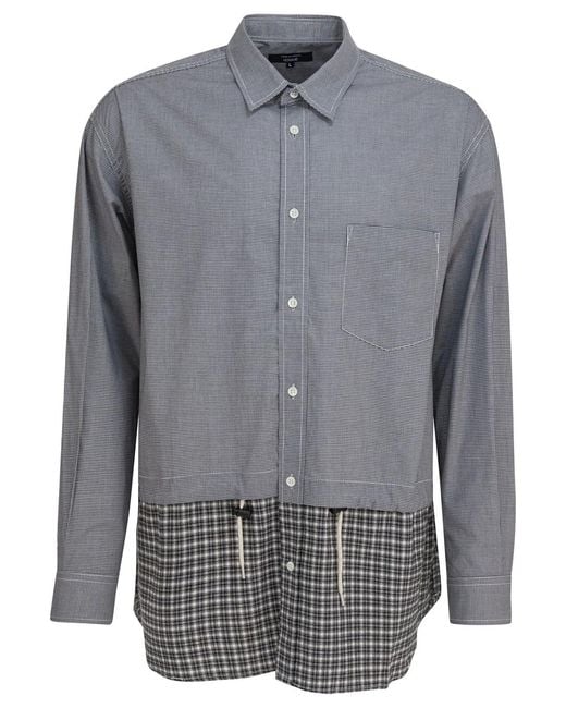 Comme des Garçons Gray Comme Des Garçons Homme Plus Cotton Shirt for men