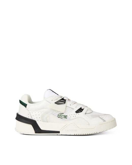 Lacoste White Lt 125 Logo Sneakers