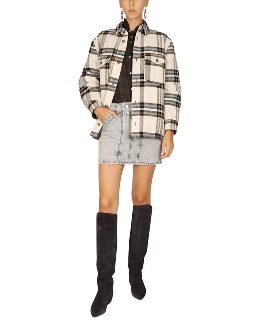 Isabel Marant Gray "Ervey" Jacket