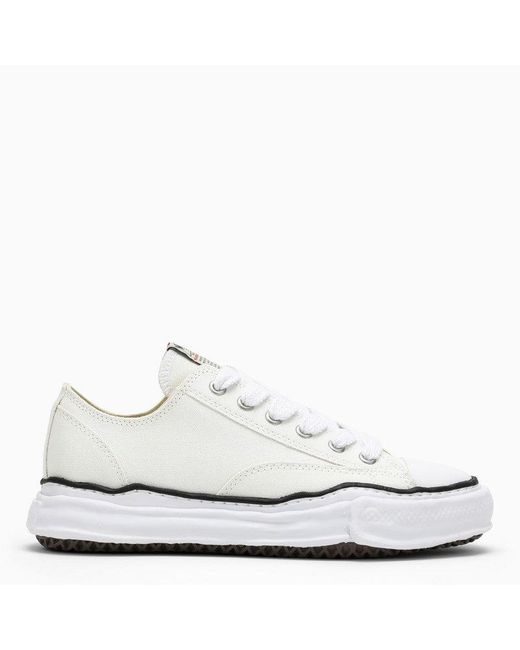 Maison Mihara Yasuhiro White Peterson Low Sneakers for men