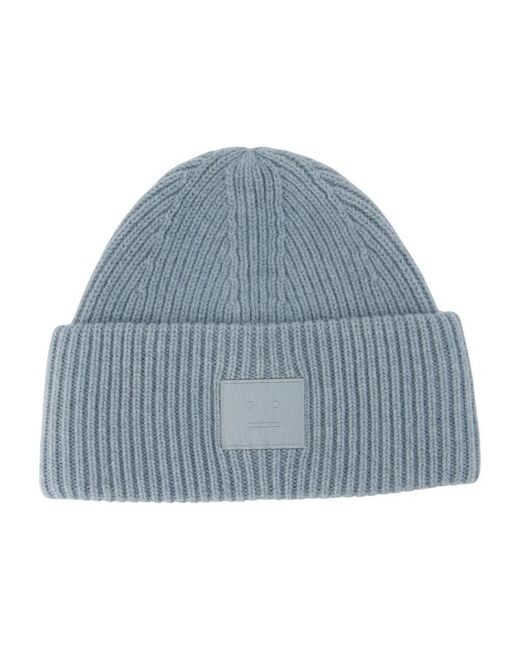 Acne Black Beanie for men