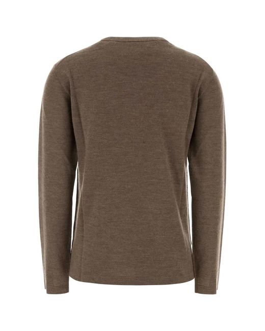 The Row Brown Poesis Top