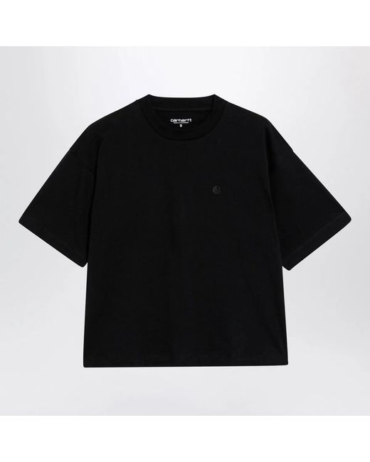 Carhartt Black Chester Cropped Tshirt