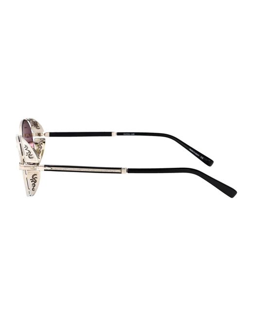 Matsuda Brown Palladium Smoke Gradient Titanium Sunglasses