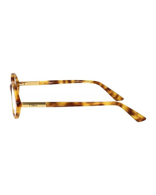 Chloé Brown Havana-Havana-Transparent Acetate Glasses