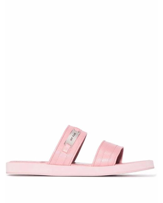 By Far Pink Easy Grained Leather