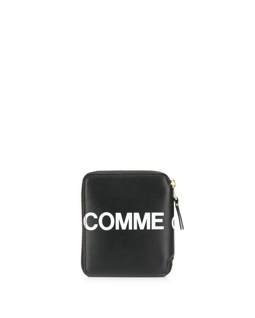 Comme des Garçons Black Wallet Huge Logo Wallet for men
