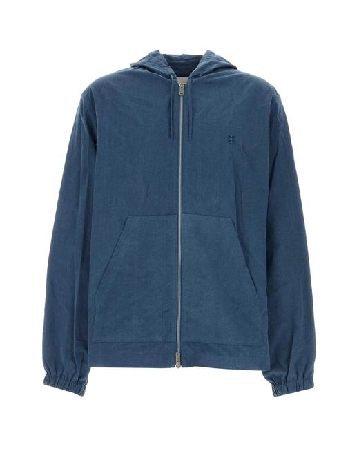 Givenchy Blue Air Force Cotton Jacket for men
