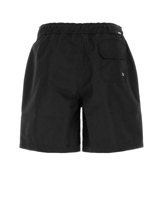 Amiri Black Logo Swim Shorts for men
