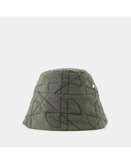 Patou Green Bucket Hat