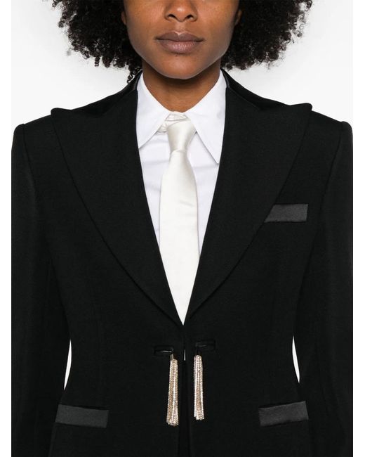 Max Mara Black Wool Single-Breasted Jacket