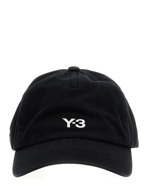 Y-3 Black 'Dad Cap' Cap for men