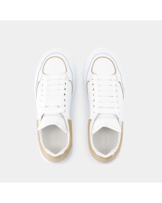 McQueen White Oversized Sneakers