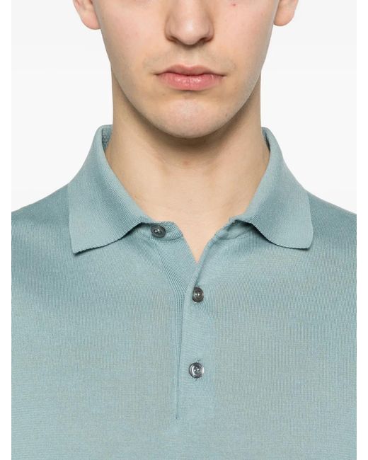 Lardini Blue Polo Shirt for men