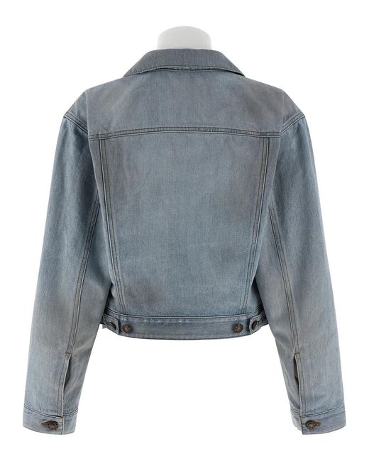 Balenciaga Blue Double Layer Jacket