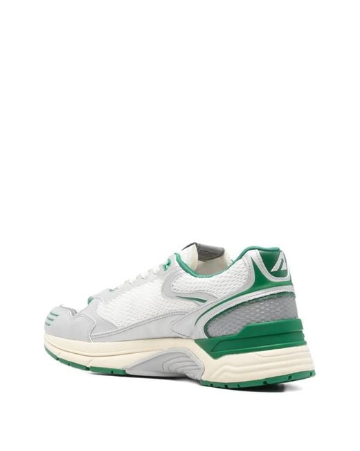 Autry White Sneaker Low-Top Hyperway for men
