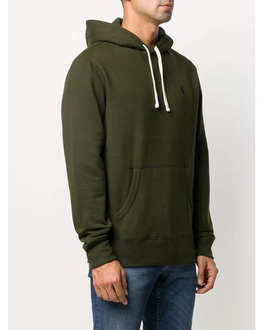 Polo Ralph Lauren Green Logo Hoodie for men