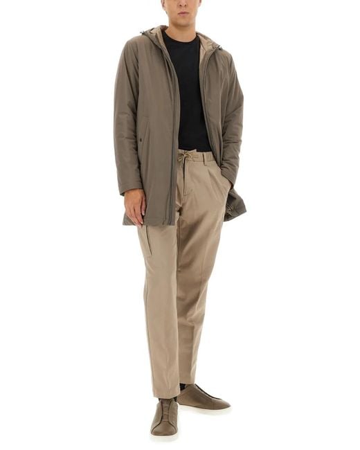 Herno Brown Parka "Resort" for men