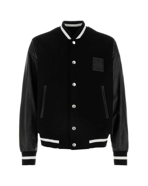 Givenchy Black Wool Blend Jacket for men