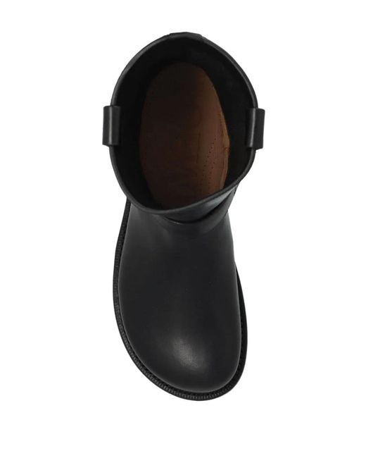 Loewe Black Campo Biker Boots