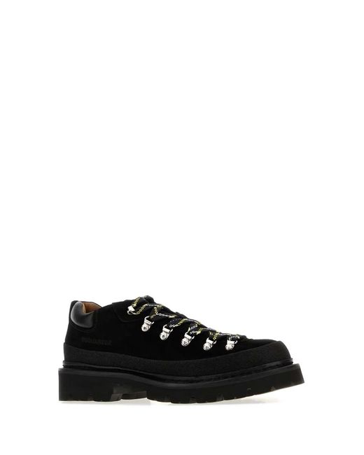 DSquared² Black Laced Up for men
