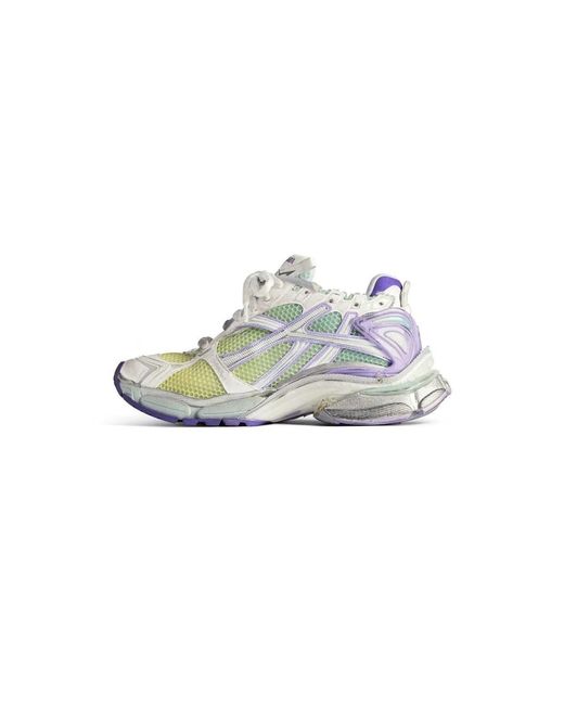Balenciaga Gray Sports Shoes Runner