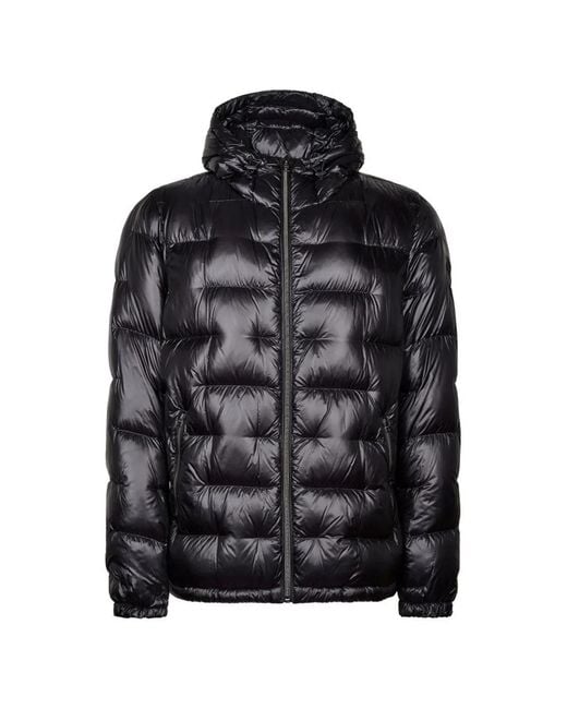Herno Black Poliammide Coats for men