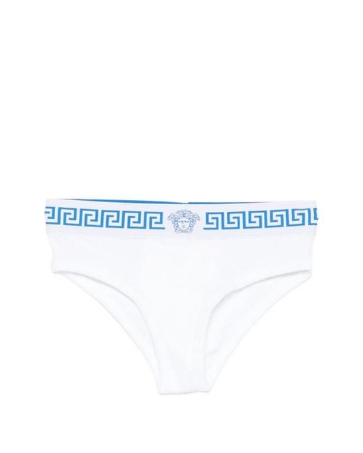 Versace Blue Cotton Briefs