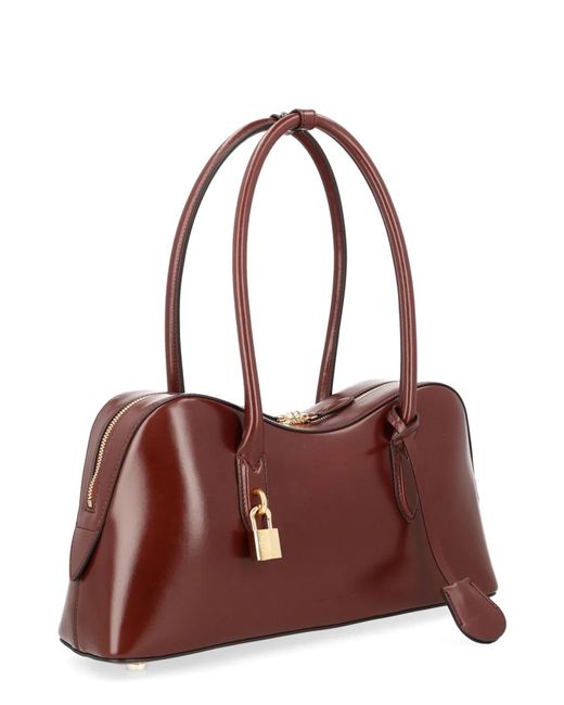 Stella McCartney Red Bordeaux Polyester Shoulder Bag